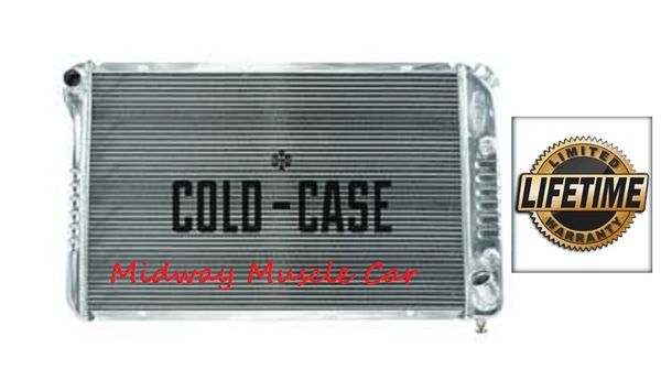 77 78 79 80 81 82 Chevy Corvette Cold-Case aluminum performance radiator # RPE718