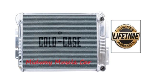 67 68 69 Chevy Camaro Pontiac Firebird Cold-Case aluminum radiator for LS swap # RPE547A