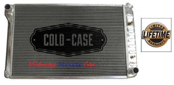 70-81 Pontiac Firebird Trans Am Cold-Case aluminum radiator auto trans # RFE19L