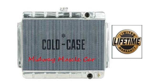 64 65 Chevy Chevelle Cold-Case aluminum performance radiator w/ manual trans # RPE541