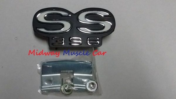 SS 396 grill emblem 67 Chevy Chevelle El Camino Malibu