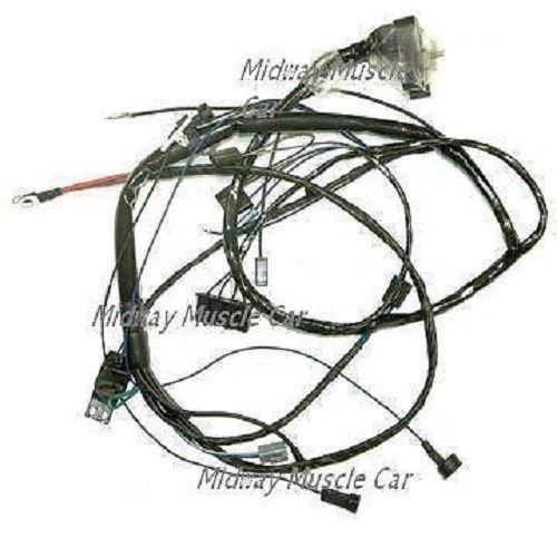 engine wiring harness V8 67 Pontiac GTO LeMans Tempest 400 326