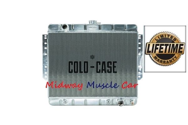 66 67 Chevy Impala Caprice Bel Air Biscayne Cold-Case aluminum radiator