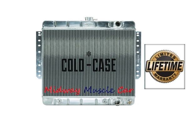 61 62 63 64 65 Chevy Impala Bel Air Biscayne Cold-Case aluminum radiator