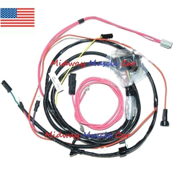 HEI engine wiring harness V8 65 66 Chevy Impala Caprice Biscayne without a/c