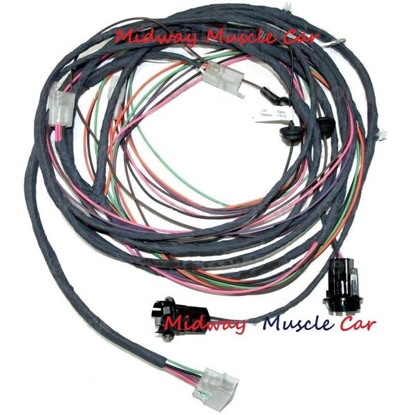 rear body light wiring harness 63 1963 Chevy Chevrolet Impala