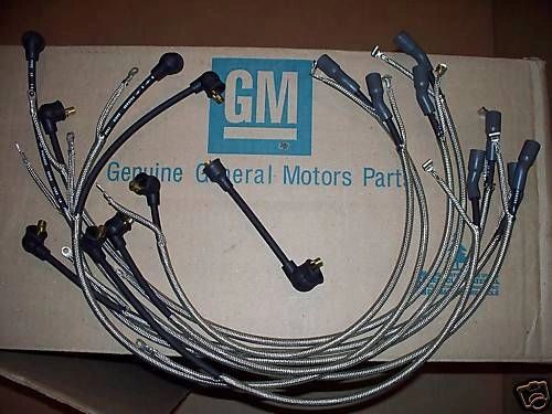 3-Q-67 date coded plug wires 68 Chevy Corvette 427 & radio