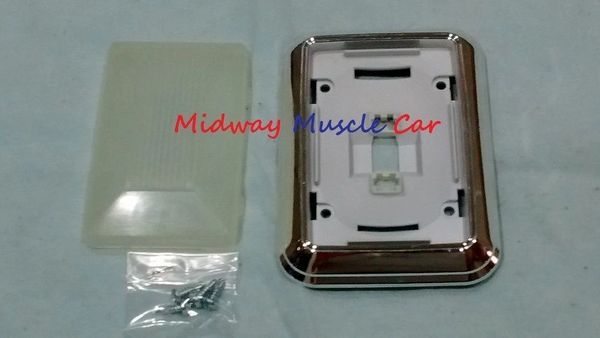 dome lamp light lens & base assy 68 69 70 Chevy Chevelle Olds Cutlass 442 68 GTO