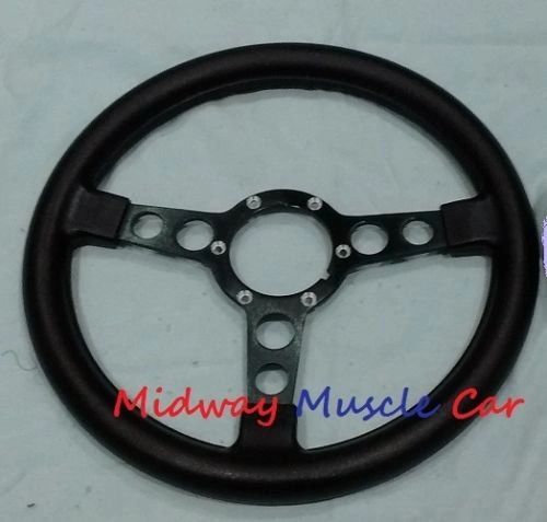 formula steering wheel black spokes 70-81 Pontiac Firebird Trans Am Firebird