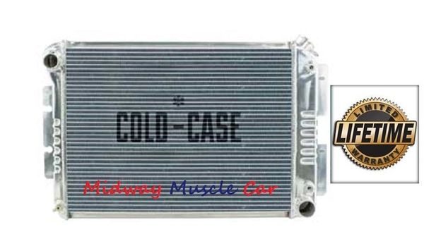 67-69 Firebird Camaro SB Cold-Case aluminum performance radiator w/ Auto Trans