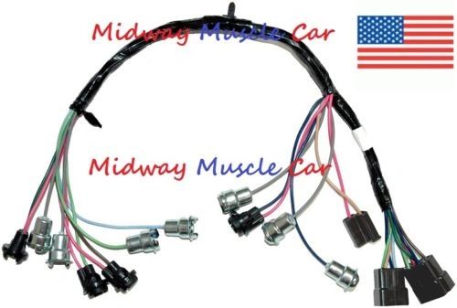 dash instrument cluster wiring harness 60-66 Chevy pickup truck suburban
