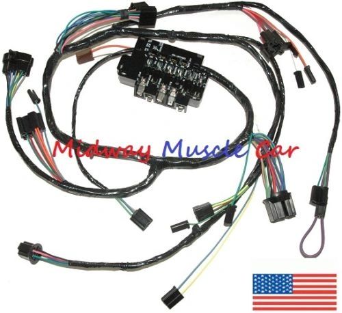 under dash wiring harness & fuseblock Chevy pickup truck suburban 63 64 65 66