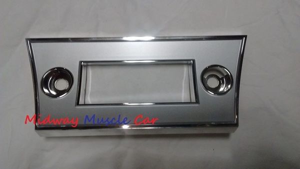 radio faceplate trim bezel surround 66 Chevy Chevelle El Camino Malibu