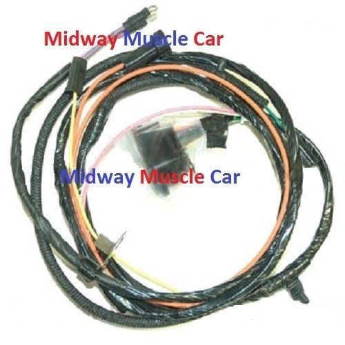 engine wiring harness V8 65 66 Chevy Impala Caprice Biscayne Bel air with a/c