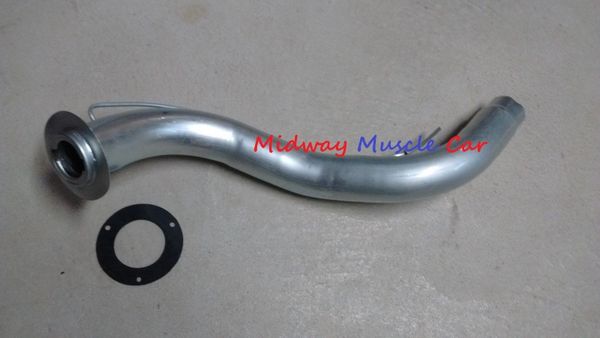 gas fuel tank filler neck with gasket 65 66 67 Chevy II Nova