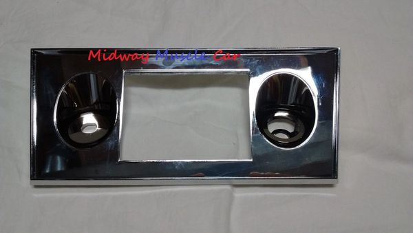 radio faceplate trim bezel surround 66 67 Chevy II Nova