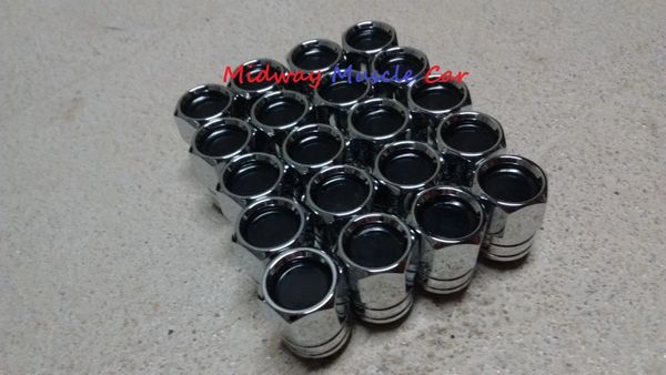 rally 2 II wheel lug nut set 67 68 69 70 Pontiac GTO Lemans Tempest Firebird