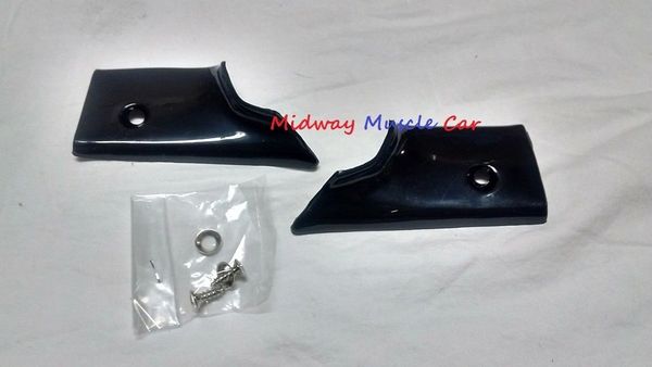 plastic rear window windlace trim corners 68-72 Chevy Chevelle Malibu