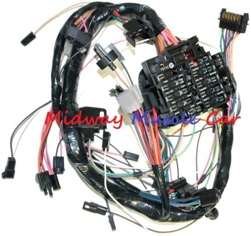 Dash wiring harness with fuse block 79 80 81 Chevy Camaro | Midway