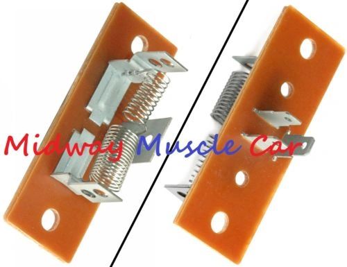 1958-70 Blower Resistor For Non Air Conditioned Cars Corvette Camaro Firebird