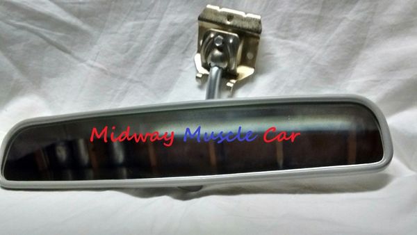 Convt Rear View Mirror & Bracket Assy 69-71 Chevy Pontiac Chevelle GTO Skylark