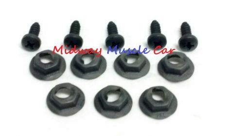 68 69 Chevy CHEVELLE el camino DASH PAD MOUNTING KIT nuts & screws