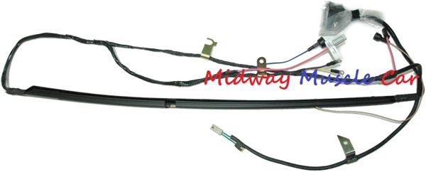 I 6 engine wiring harness w/ HEI Chevy GMC 67 68 69 pickup truck blazer suburban