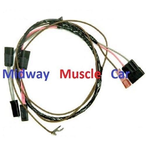 tachometer wiring harness 66 Chevy II Nova kneeknocker tach