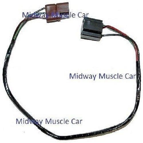 67 68 Ford Mustang Headlight Bucket Wiring Harness Extension 1967 1968