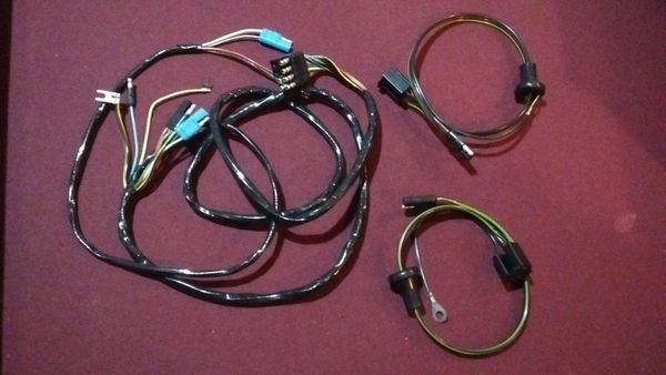 65 Ford Falcon Forward lamp Wiring Harness & headlight extensions Ranchero