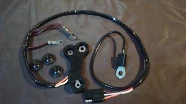 Voltage regulator to alternator Wiring Harness 68 Ford Mustang 390 428 427 wtach