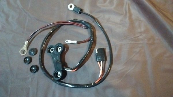Voltage regulator to alternator Wiring Harness 68 Ford Mustang 302 with tach