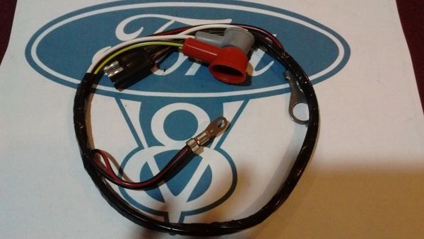 Voltage regulator to alternator Wiring Harness 66 Ford Mustang 289 w/gauges