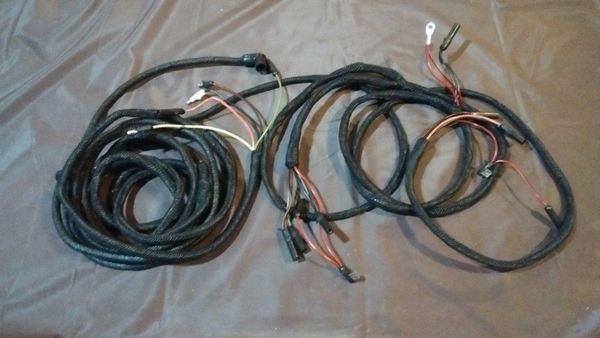 64 Ford Falcon 2dr sedan & conv Rear Tail light lamp Wiring Harness 260