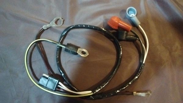 Voltage regulator to alternator Wiring Harness 67 Ford Mustang 289 with tach