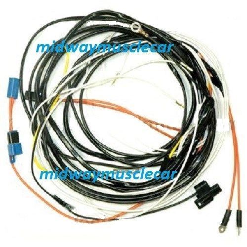 alarm system wiring harness 69 70 Chevy Corvette 350 454 ncrs stingray