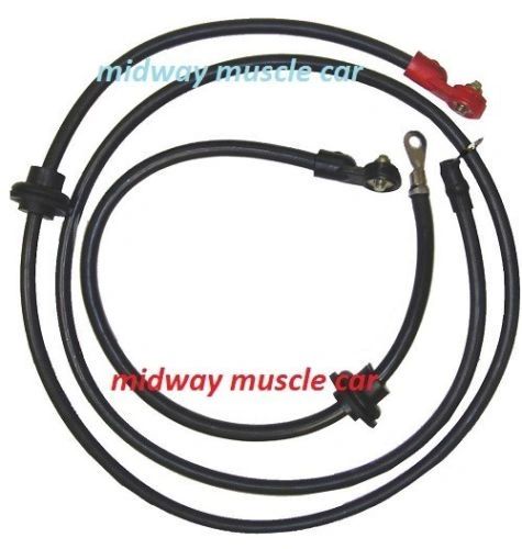 70 Chevy Corvette C3 original Correct BATTERY CABLE Set