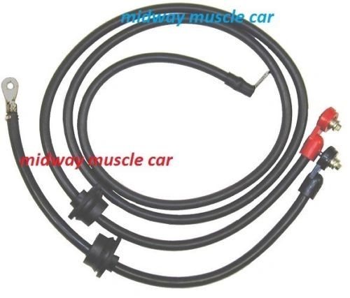 75 76 77 78 79 80 C3 original Correct Chevy Corvette Battery Cable Set