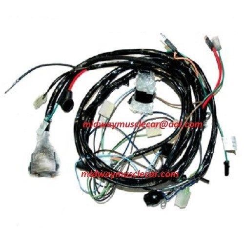 front end forward lamp light wiring harness 72 Chevy Corvette 1972