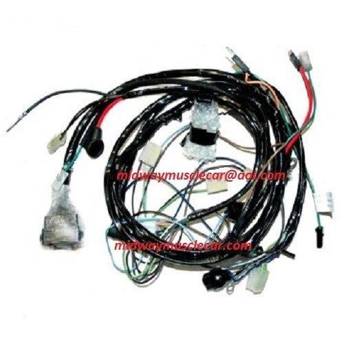 front end forward lamp light wiring harness 74 Chevy Corvette 1974