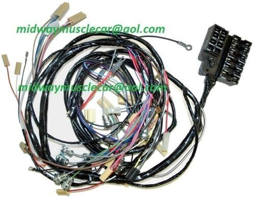 58-61 Corvette Dash & forward front end headlamp light wiring harness Chevy