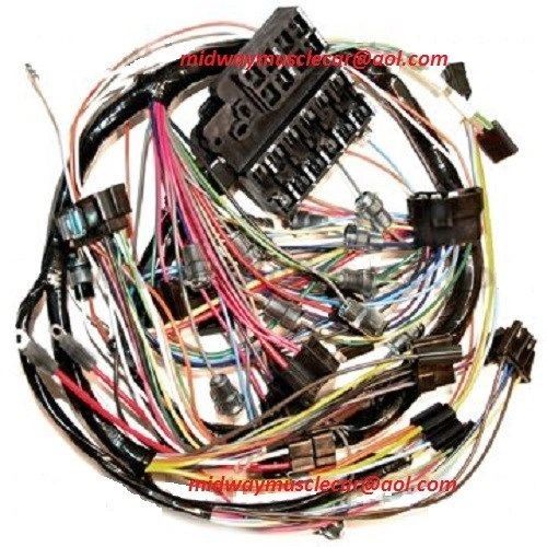 dash wiring harness 65 Chevy Corvette WITHOUT backup lights