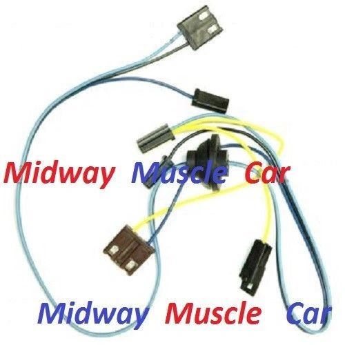 windshield wiper motor wiring harness 66 Chevy Chevelle el camino Malibu