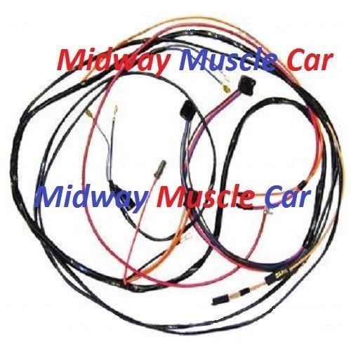 power window wiring harness 70 71 Chevy Corvette 350 454 ncrs