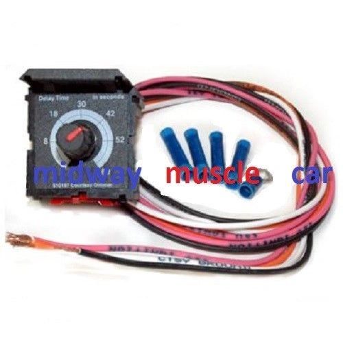 courtesy dome lamp light delay module kit Pontiac Chevy Olds Buick 64-79