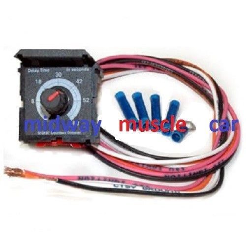 courtesy dome lamp light delay module kit Pontiac Chevy Olds Buick 64