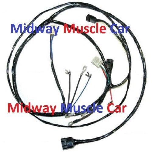 stock generator & front end headlight lamp wiring harness 57 Chevy 235 6 Cyl