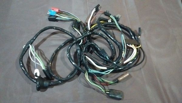 front end headlight feed firewall wiring harness 67 Ford Mustang w/tach w/o GT