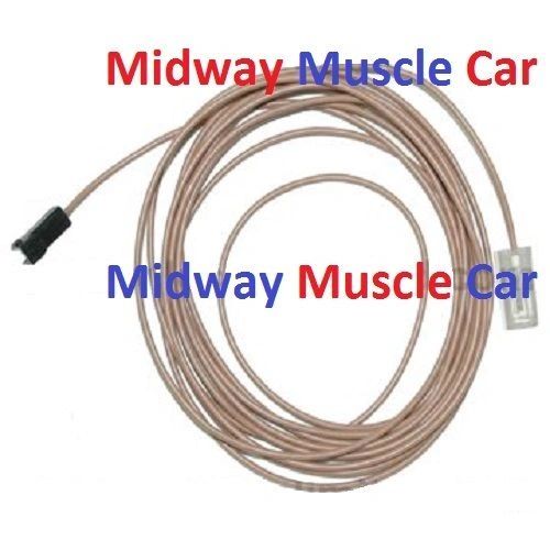 Fuel gas tank level sender sending unit Wire wiring harness 67-72 Chevy Pick up