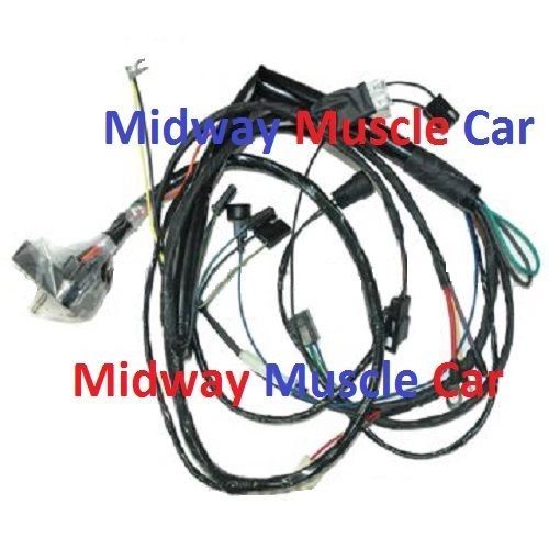 engine wiring harness V8 71 Pontiac GTO Lemans T-37 Judge